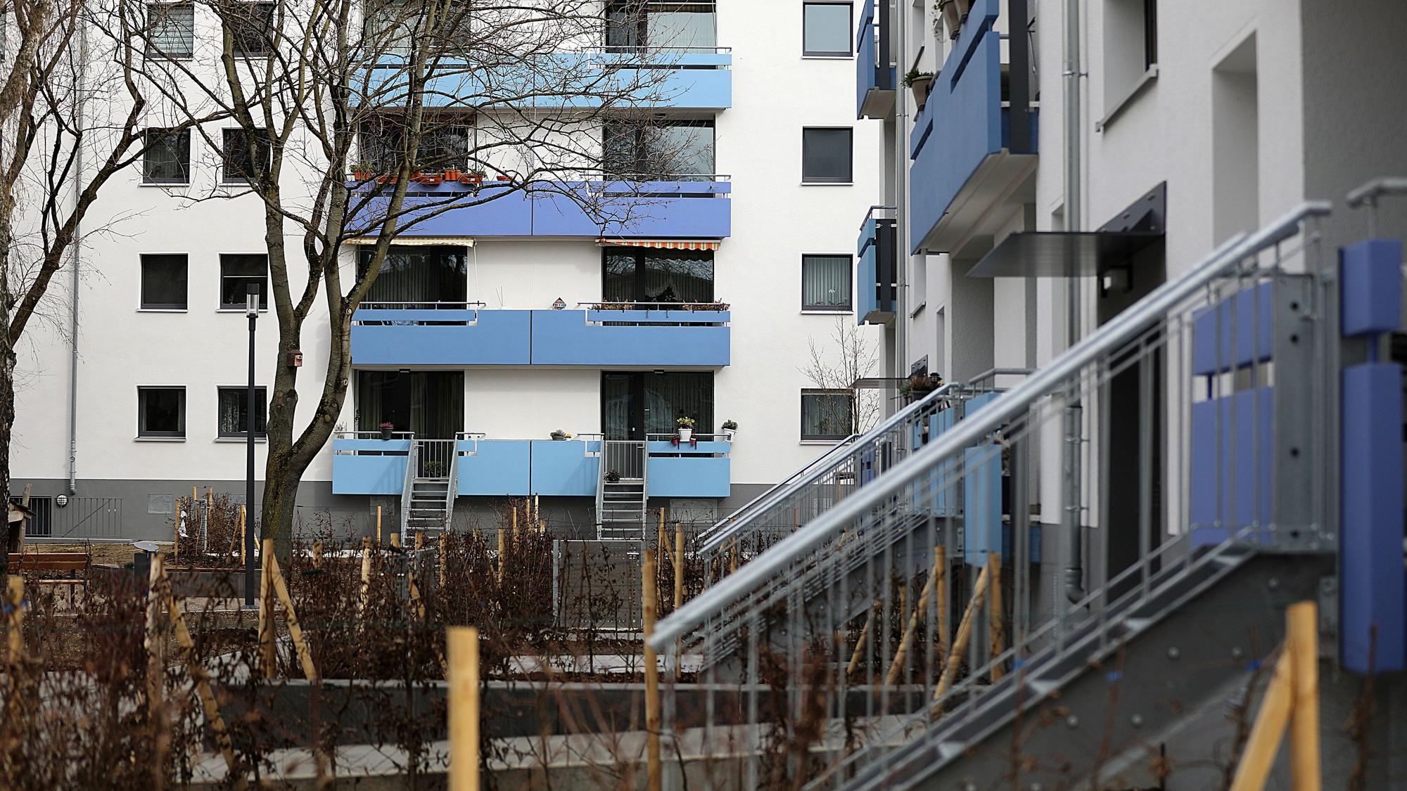 Das Foto zeigt die Kannebäckersiedlung der GAG in Köln-Kalk.