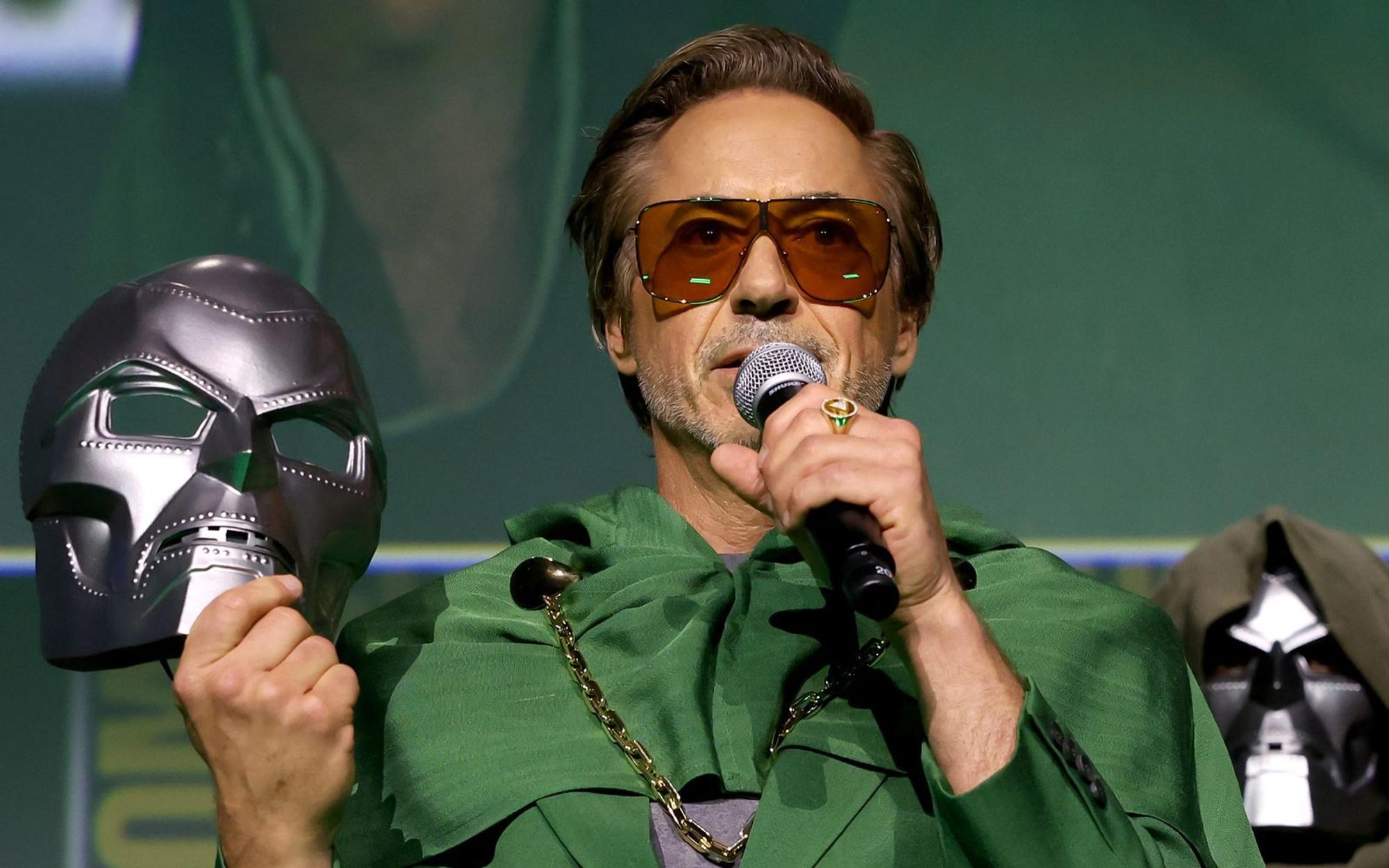 Dass „Iron Man“-Star Robert Downey Jr. als Dr. Doom ins Marvel-Universum zurückkehrt, ist schon seit 2024 bekannt. Nun gibt es einen ersten Trailer. (Bild: 2024 Getty Images/Jesse Grant)