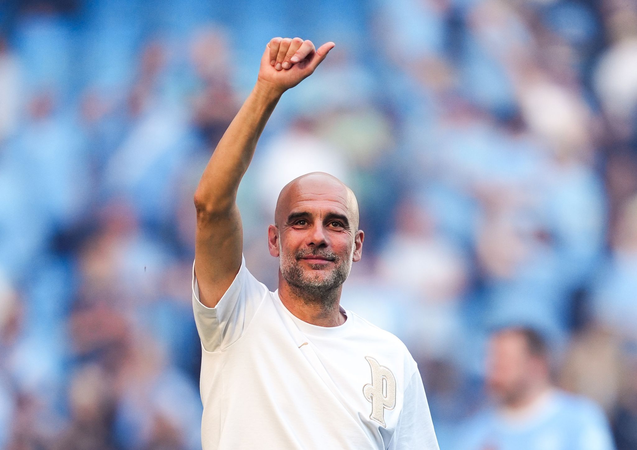 Um ihn buhlt offenbar Italiens Auswahl-Direktor Paolo Maldini: Trainer-Legende Pep Guardiola. (Archivbild)