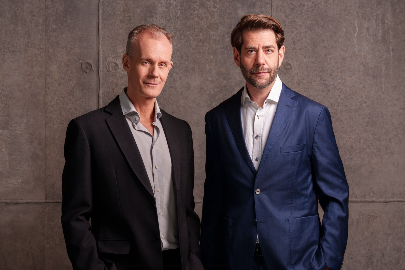 Max Uthoff (links) erfand „Die Anstalt“ gemeinsam mit Claus von Wagner und Autor Dietrich Krauß 2014. Als Piloten erschuf man eine Sendung, die so radikal war, dass die Macher sich selbst darüber wunderten, dass sie so durchging ... (Bild: ZDF / Jens Hartmann)
