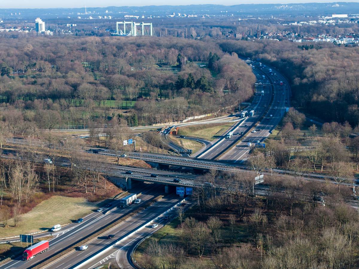 Das Autobahnkreuz Köln-Süd (hier auf einer Archivaufnahme aus dem Jahr 2024) soll umgebaut werden.