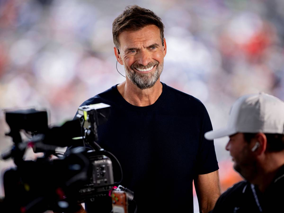 Jürgen Klopp bei einem TV-Auftritt.