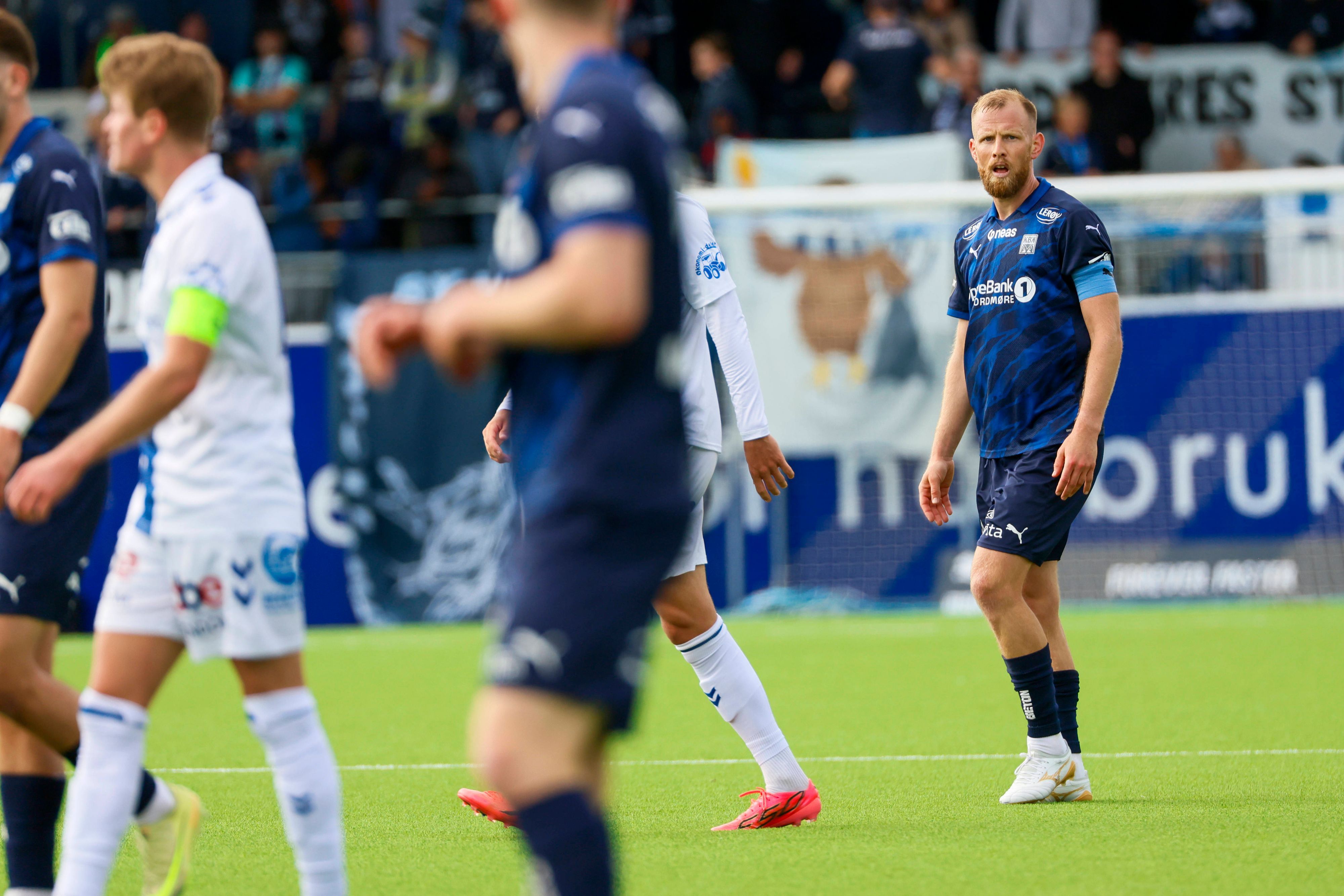 Dan Peter Ulvestad auf dem Spielfeld.