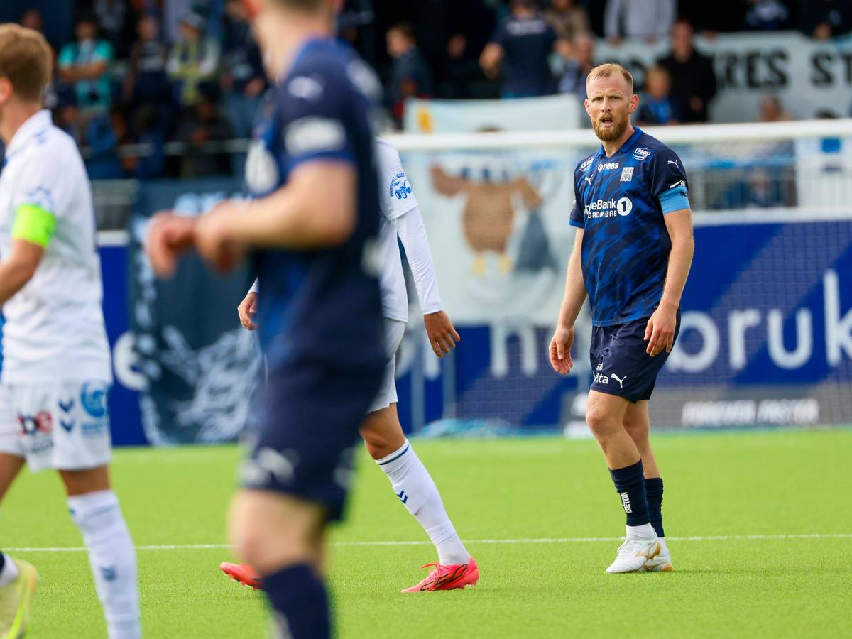 Dan Peter Ulvestad auf dem Spielfeld.