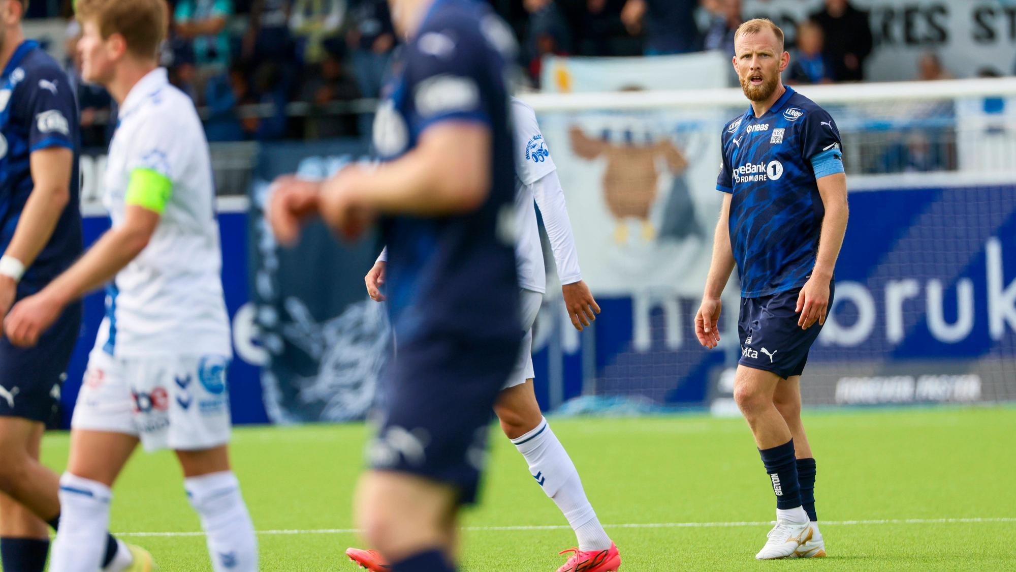 Dan Peter Ulvestad auf dem Spielfeld.