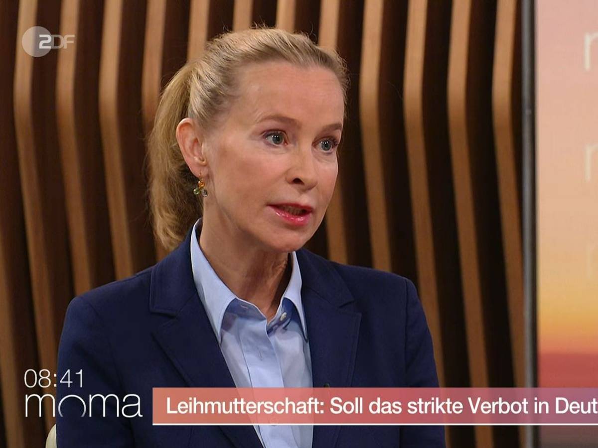 Die Verfassungsrechtlerin Frauke Brosius-Gersdorf hat das Verbot der Leihmutterschaft in Deutschland im ZDF-Moma als Eingriff in Grundrechte bezeichnet. (Bild: ZDF.de)