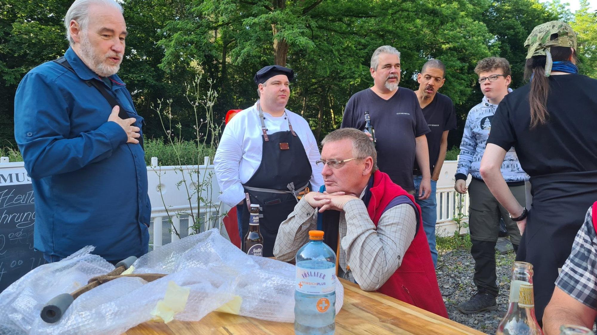 Robert Schwienbacher mit Vereinskollegen