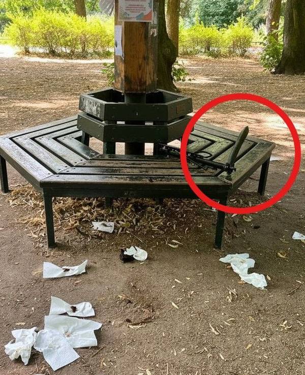 Der Spielplatz im Stadtwald in Köln-Lindenthal kurz nach dem Ekel-Vorfall.