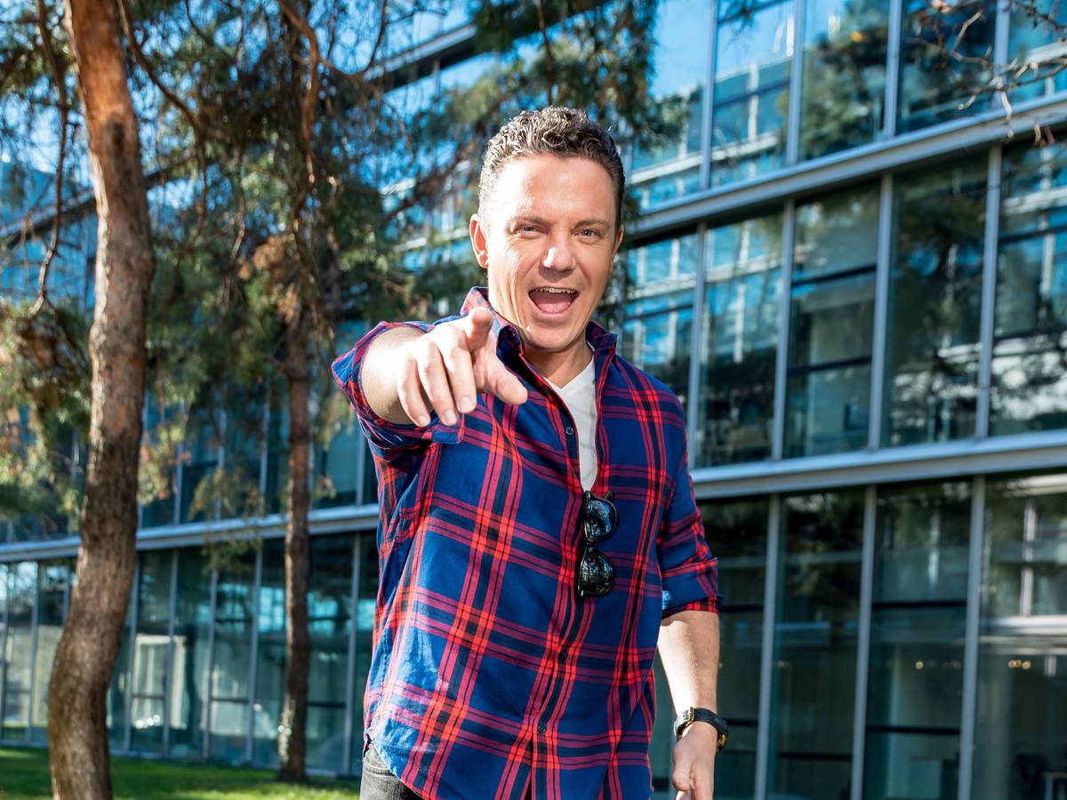 Stefan Mross posiert.