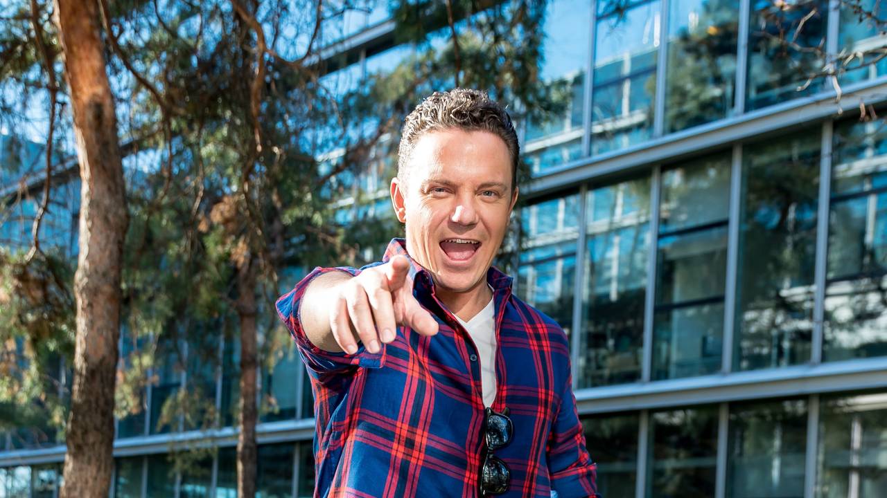 Stefan Mross posiert.