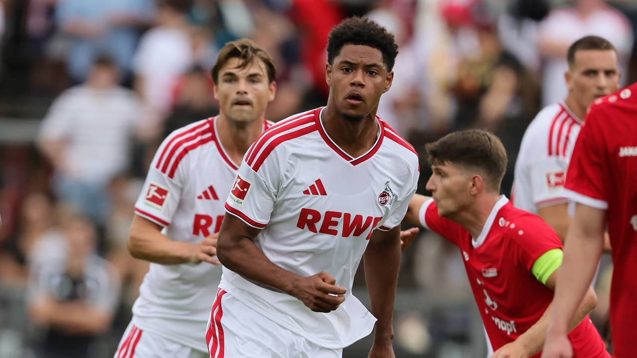 Für den 1. FC Köln im Testspiel auf dem Platz: Yannick Mausehund.