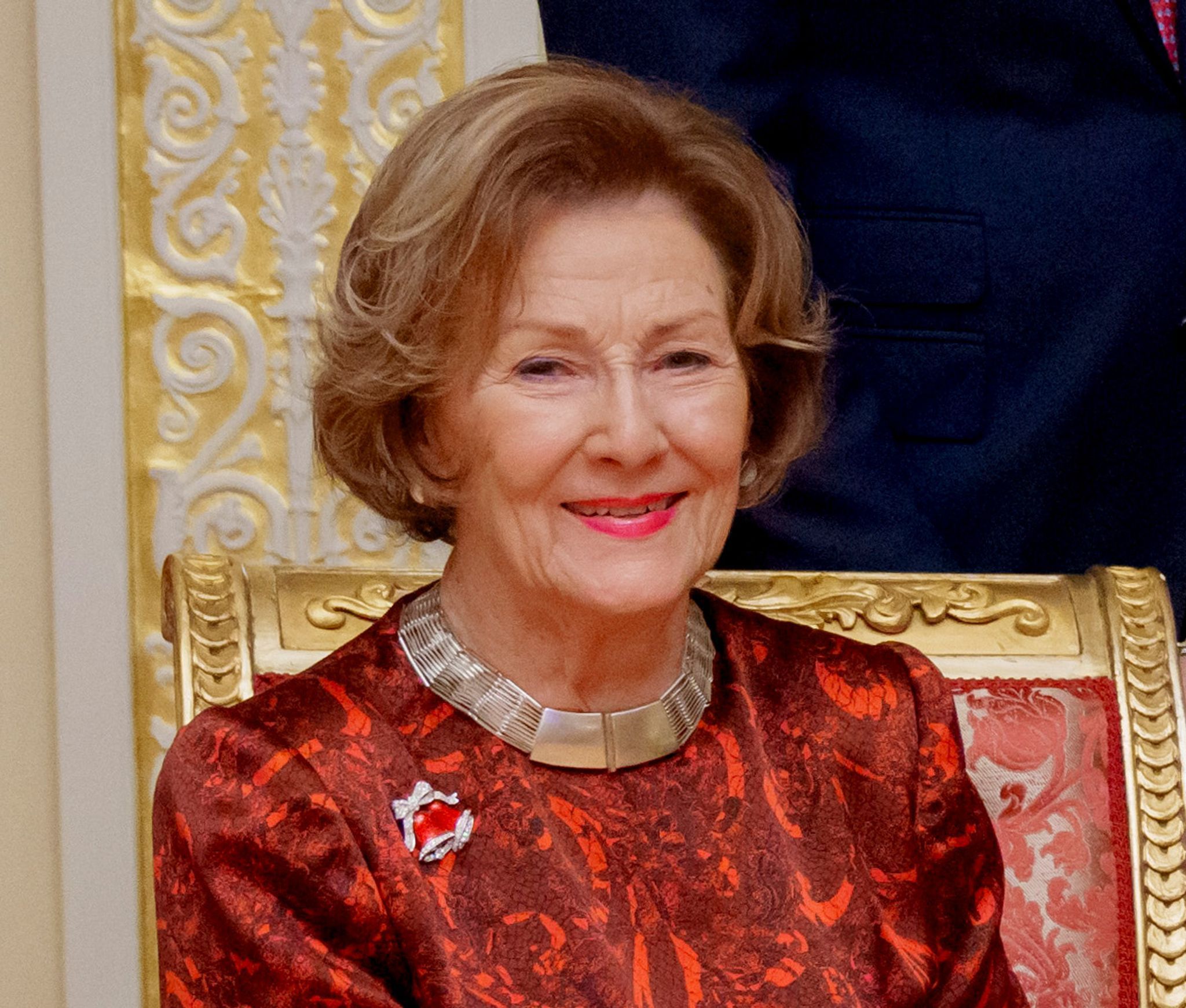 Königin Sonja von Norwegen.