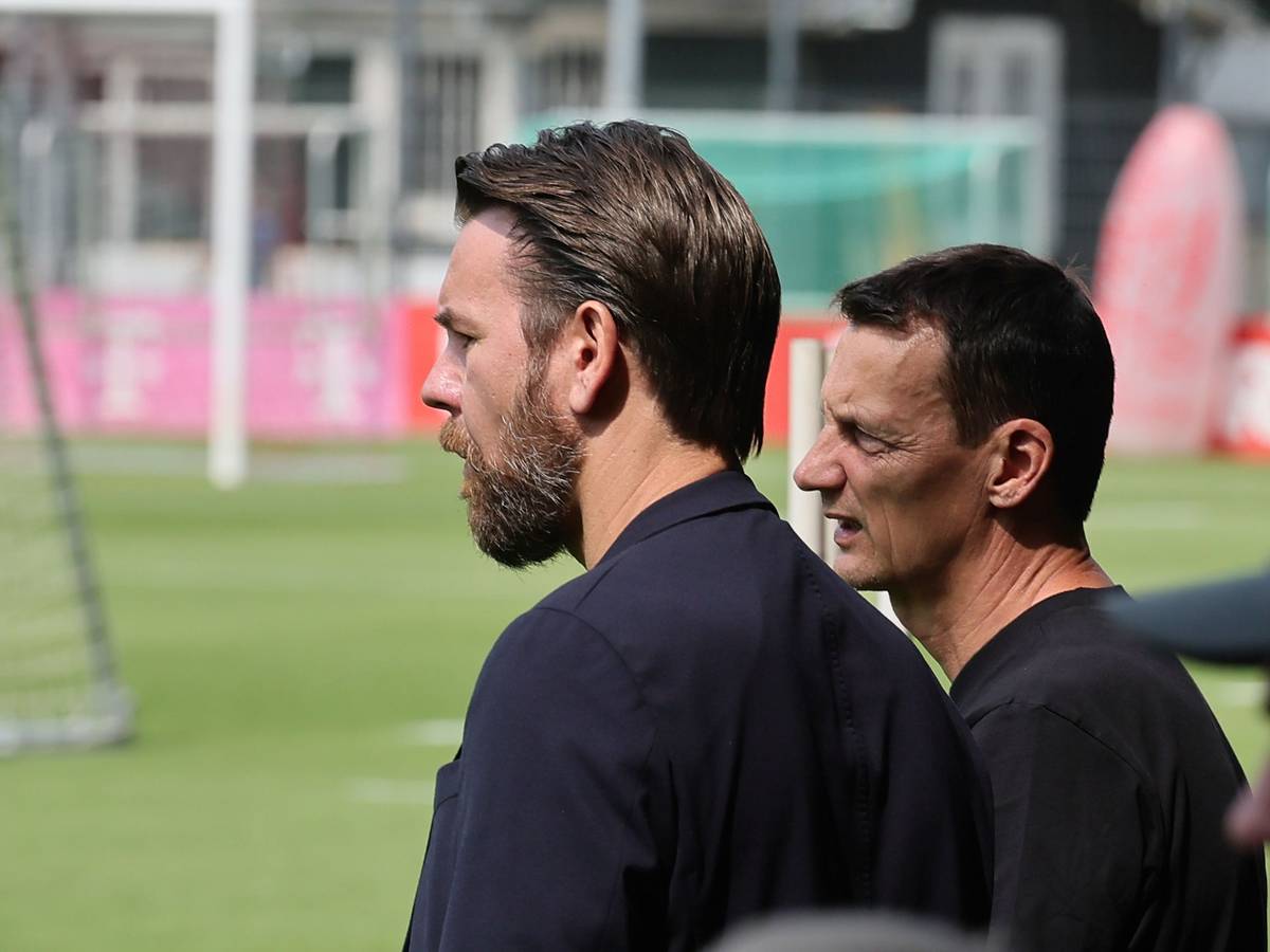 FC-Sportdirektor Thomas Kessler und FC-Vizepräsident Ulf Sobek