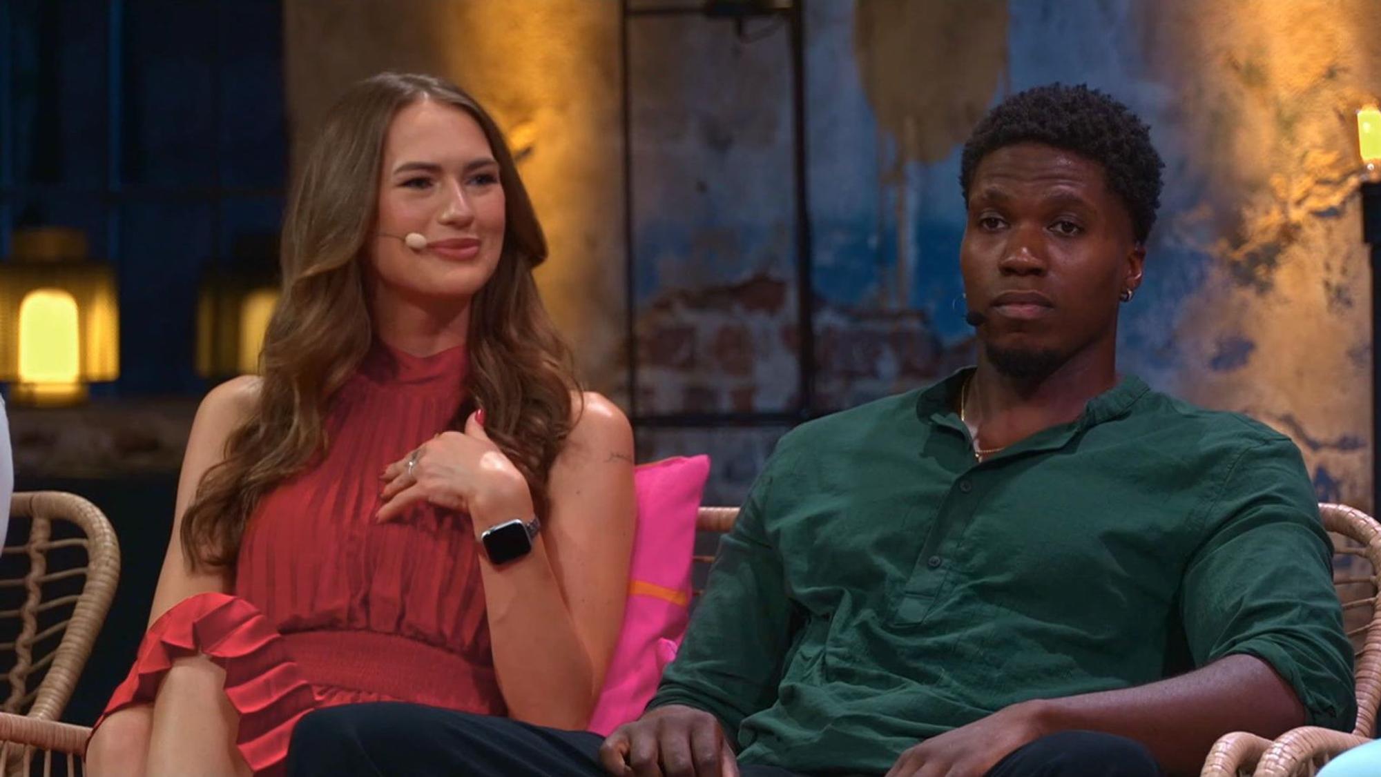 Im Frieden getrennt: Bianca und Joshi Josh (Bild: RTL)