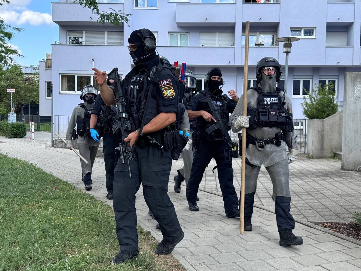 Attacke in Bank in Regensburg