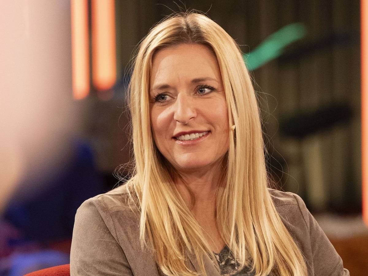 Stefanie Hertel sprach um „Kölner Treff“ über fleischlose Ernährung. (Bild: WDR / Melanie Grande)