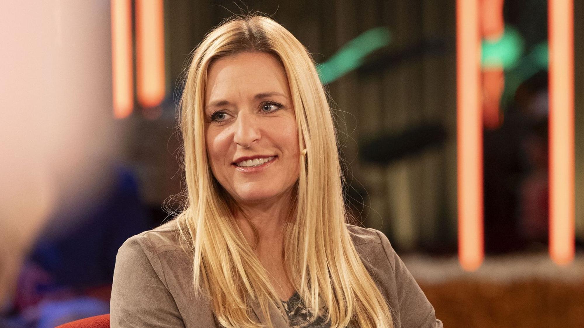 Stefanie Hertel sprach um „Kölner Treff“ über fleischlose Ernährung. (Bild: WDR / Melanie Grande)