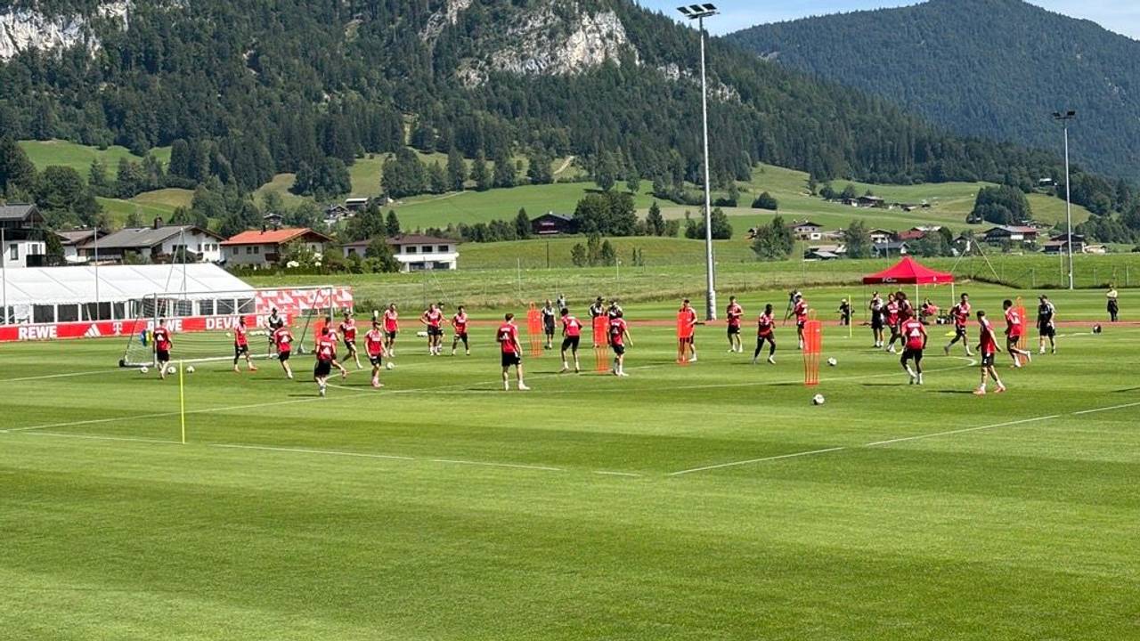Der 1. FC Köln trainierte am Samstag (25. Juli) erstmals im Trainingslager in Österreich.