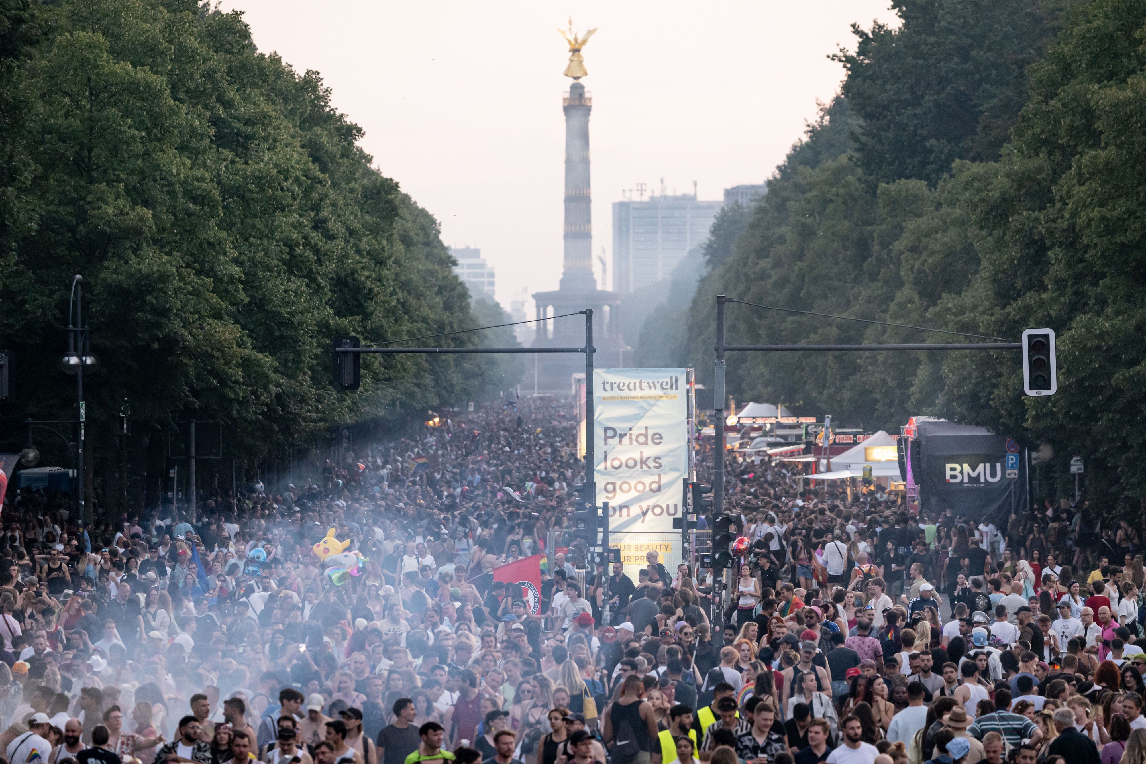 Der Christopher Street Day (CSD) in Berlin wurde abgebrochen.