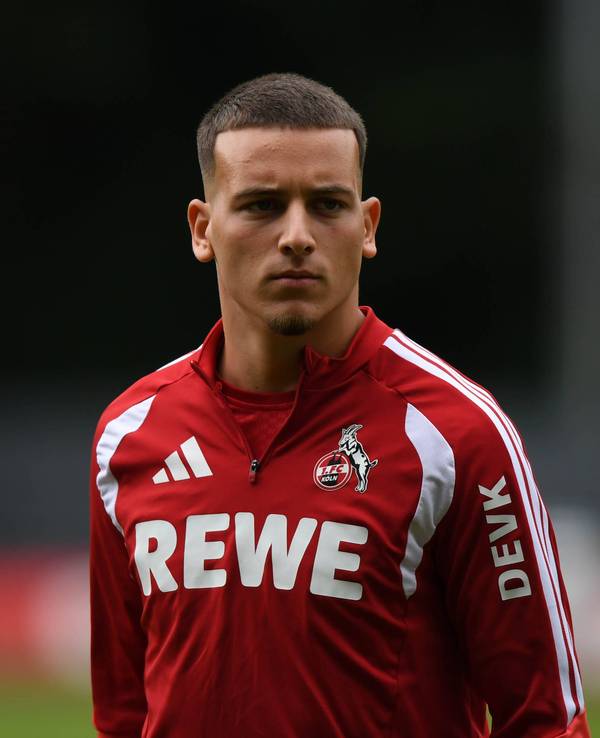 Training beim 1. FC Köln mit Said El Mala.