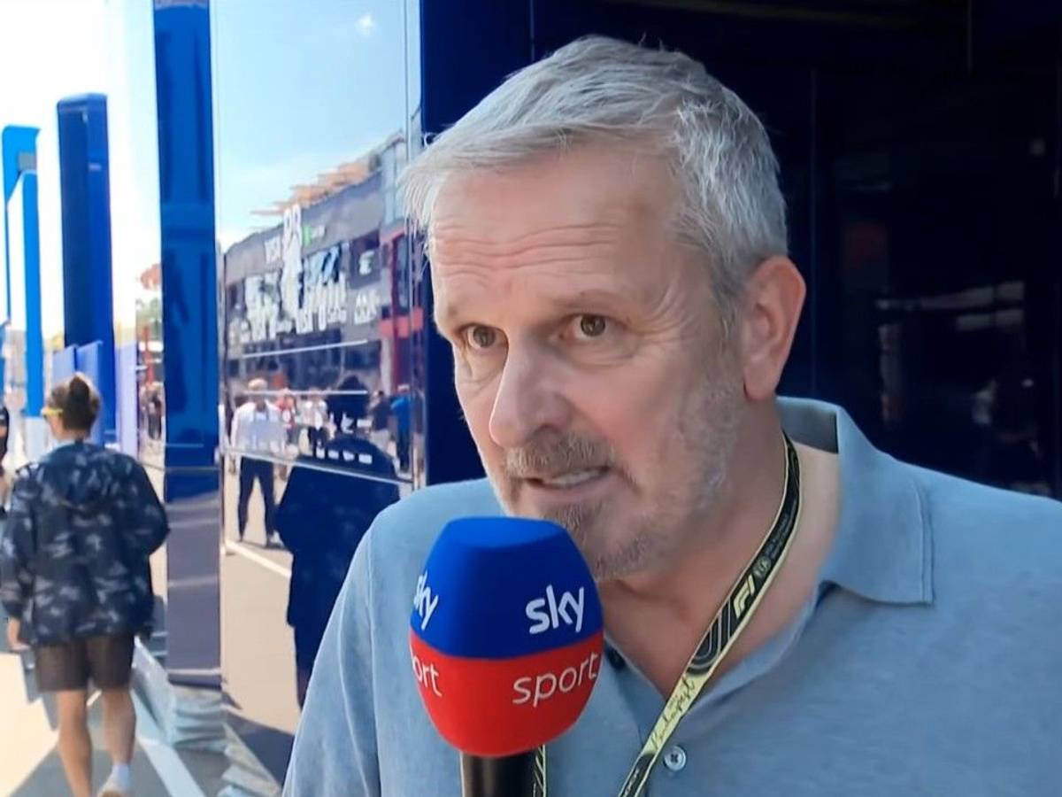 Dietmar Hamann am Rande der Formel 1.