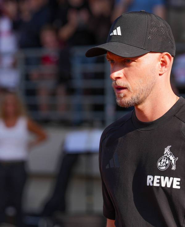 René Wagner bei einem FC-Testspiel.