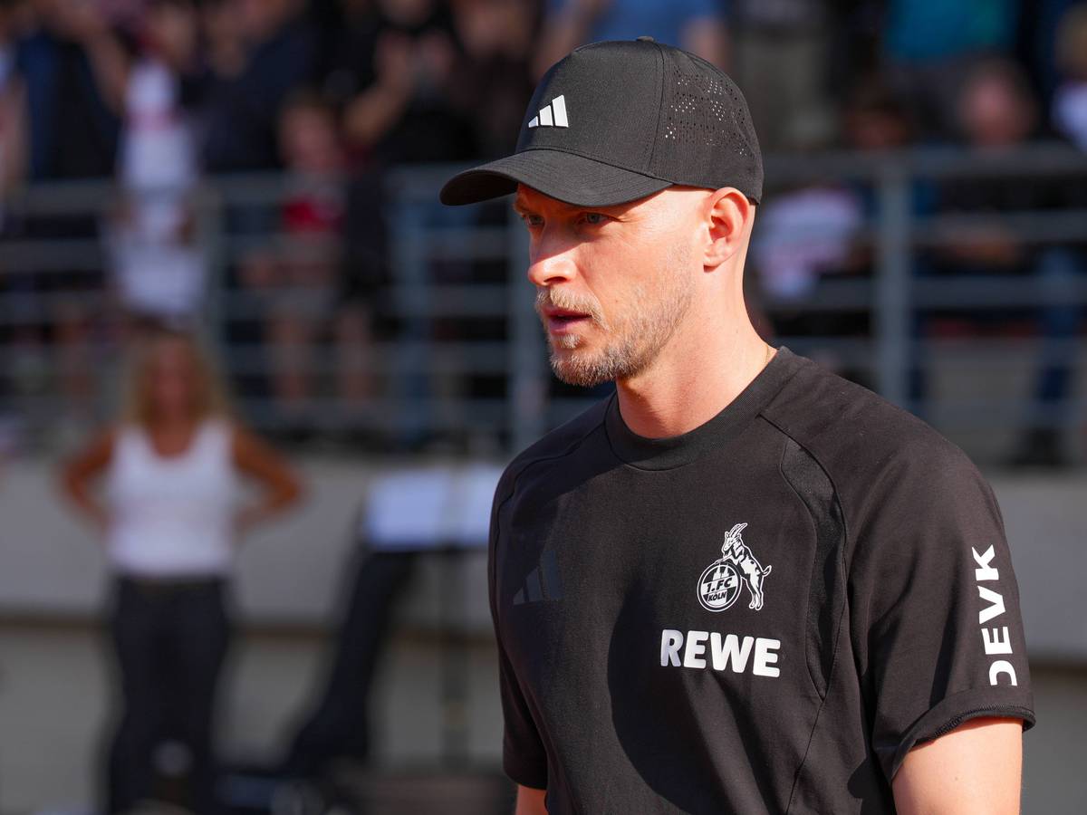 René Wagner bei einem FC-Testspiel.