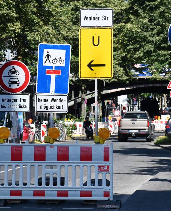 Im Bereich des Hans-Böckler-Platzes kommt es langfristig zu Verkehrsbehinderungen (Archivfoto).
