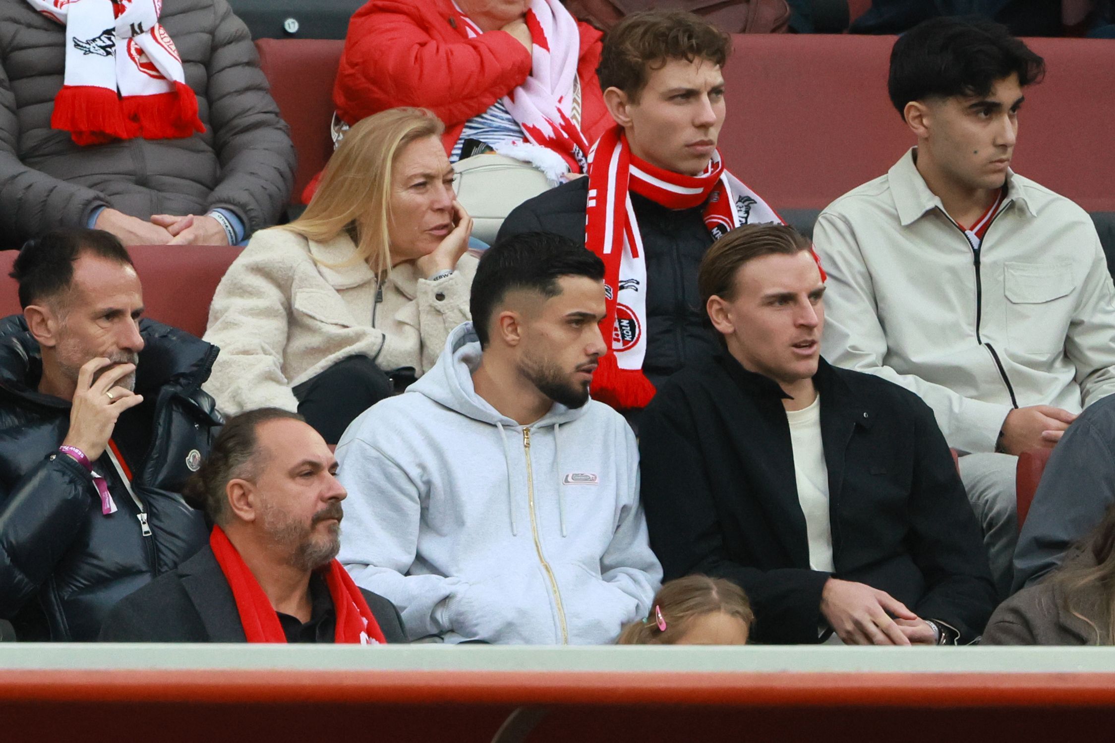 Jusuf Gazibegovic auf der Tribüne.