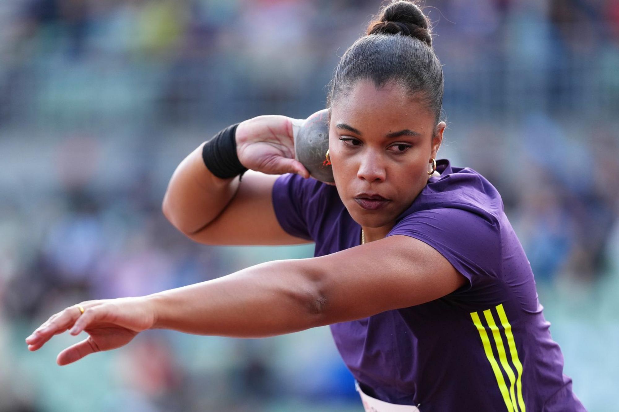 Beim Diamond-League-Meeting Anfang Juni in Oslo belegte die Kugelstoßerin Yemisi Mabry den vierten Platz. (Bild: 2026 Getty Images/Sona Maleterova)