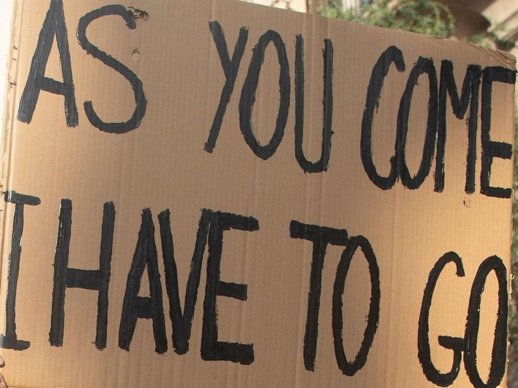 Protest gegen Massentourismus auf Mallorca