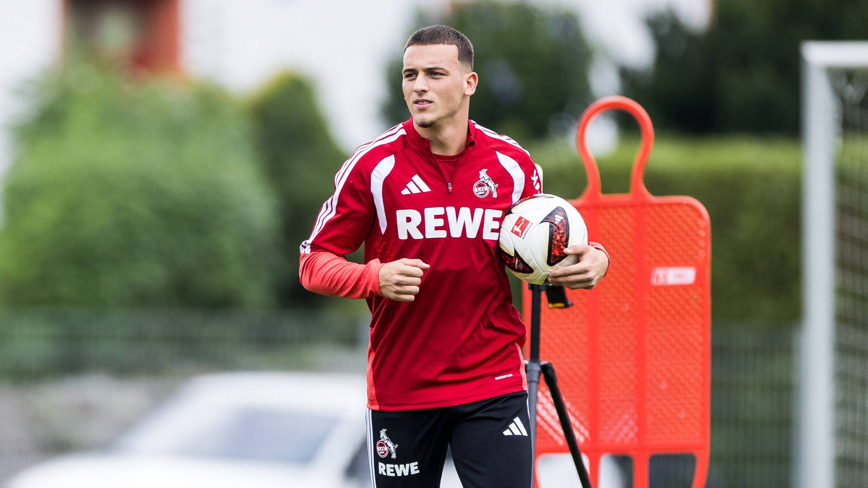 Training mit Said El Mala beim 1. FC Köln.