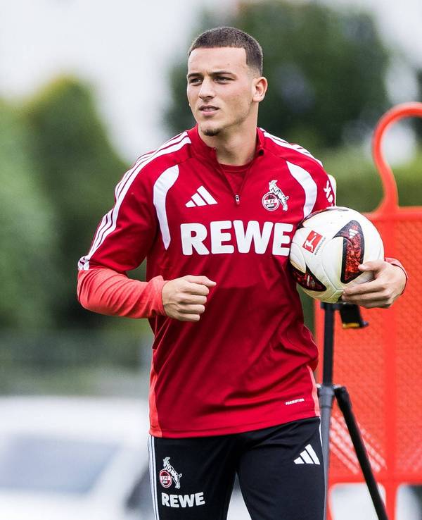 Training mit Said El Mala beim 1. FC Köln.