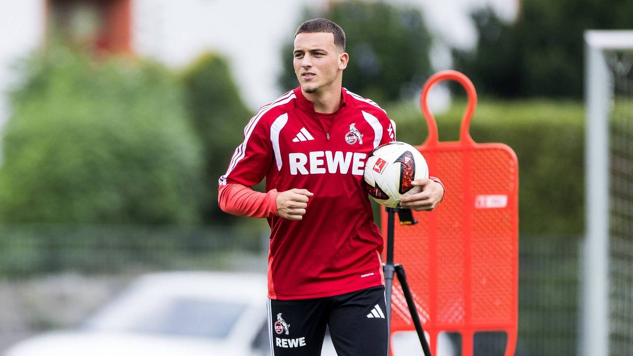 Training mit Said El Mala beim 1. FC Köln.