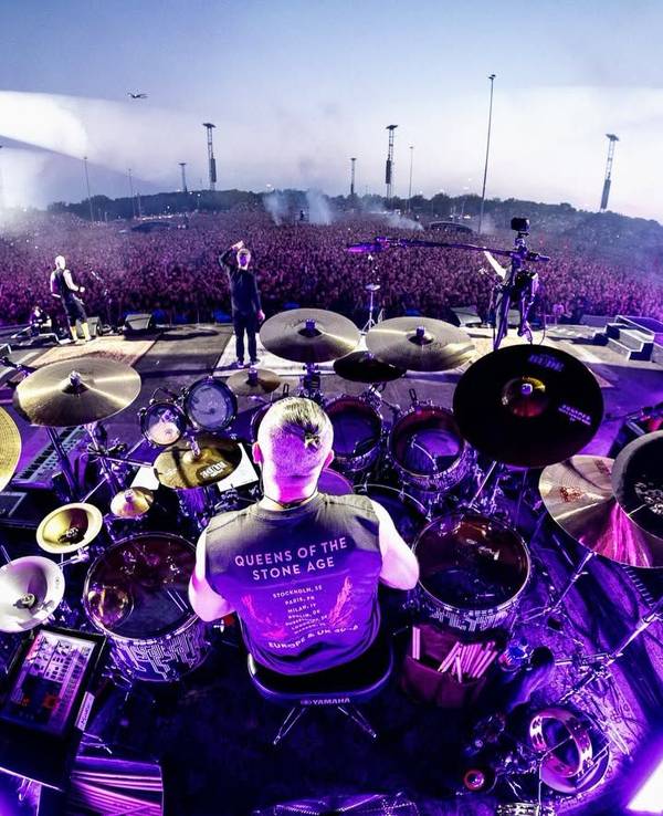 Die Band System of a Down beim Auftritt in Düsseldorf.