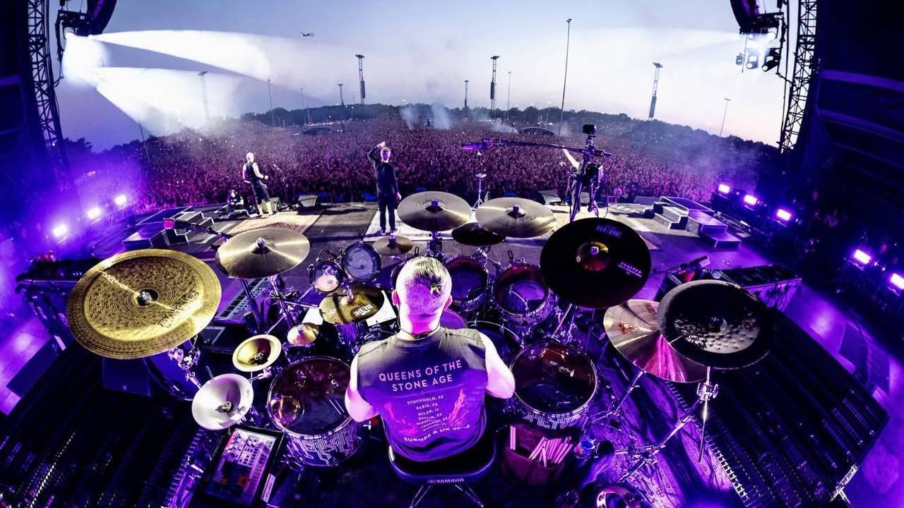 Die Band System of a Down beim Auftritt in Düsseldorf.