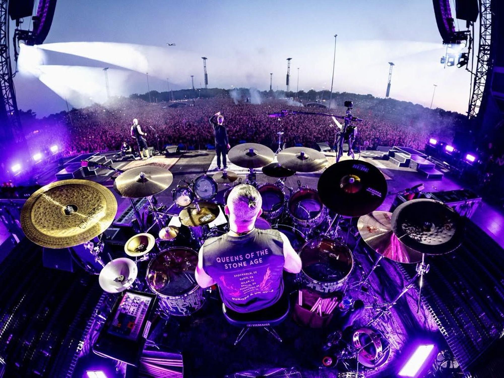 Die Band System of a Down beim Auftritt in Düsseldorf.