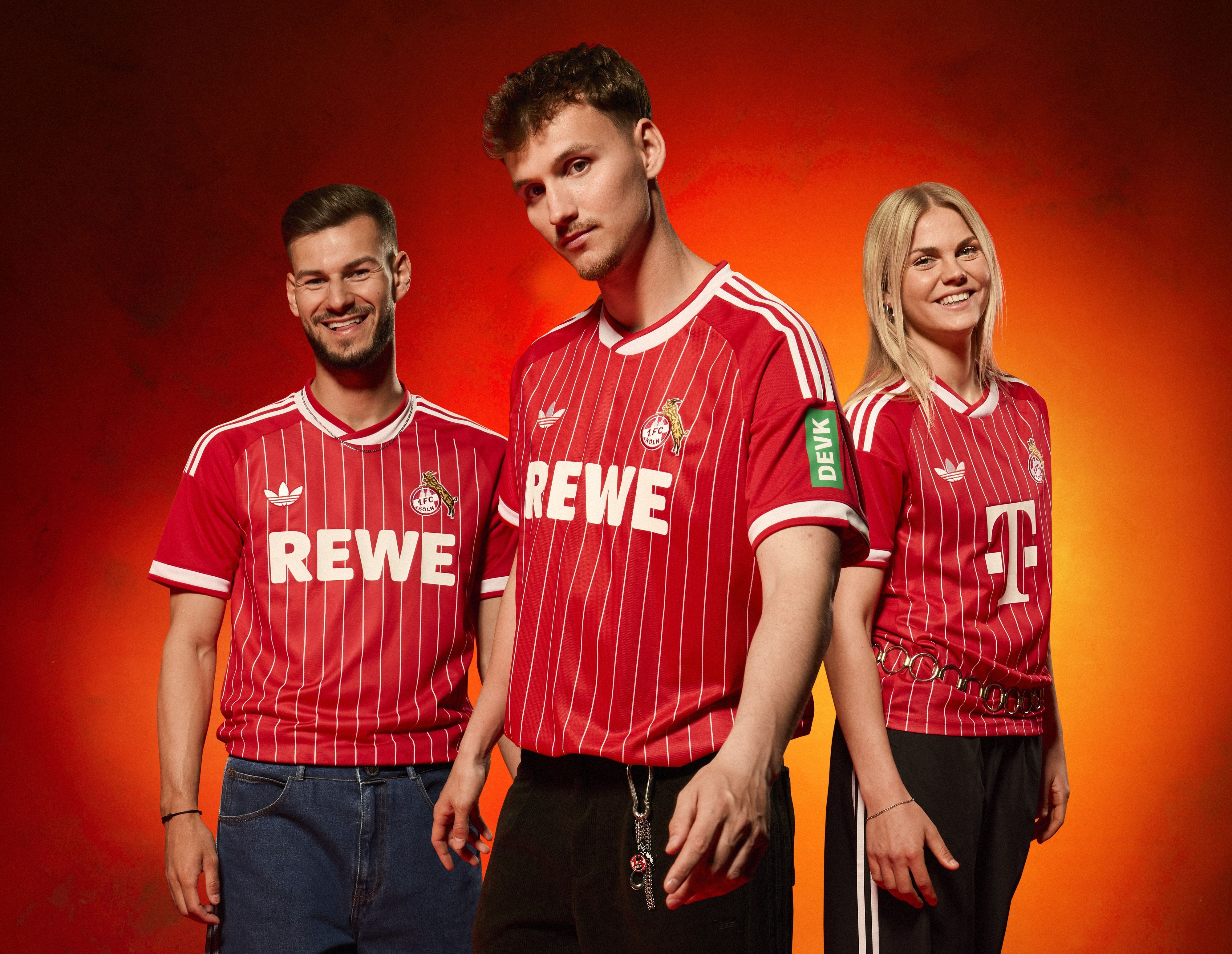 Präsentation des Auswärtstrikots 26/27 des 1. FC Köln.