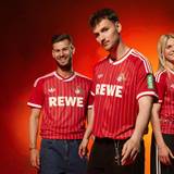 Präsentation des Auswärtstrikots 26/27 des 1. FC Köln.
