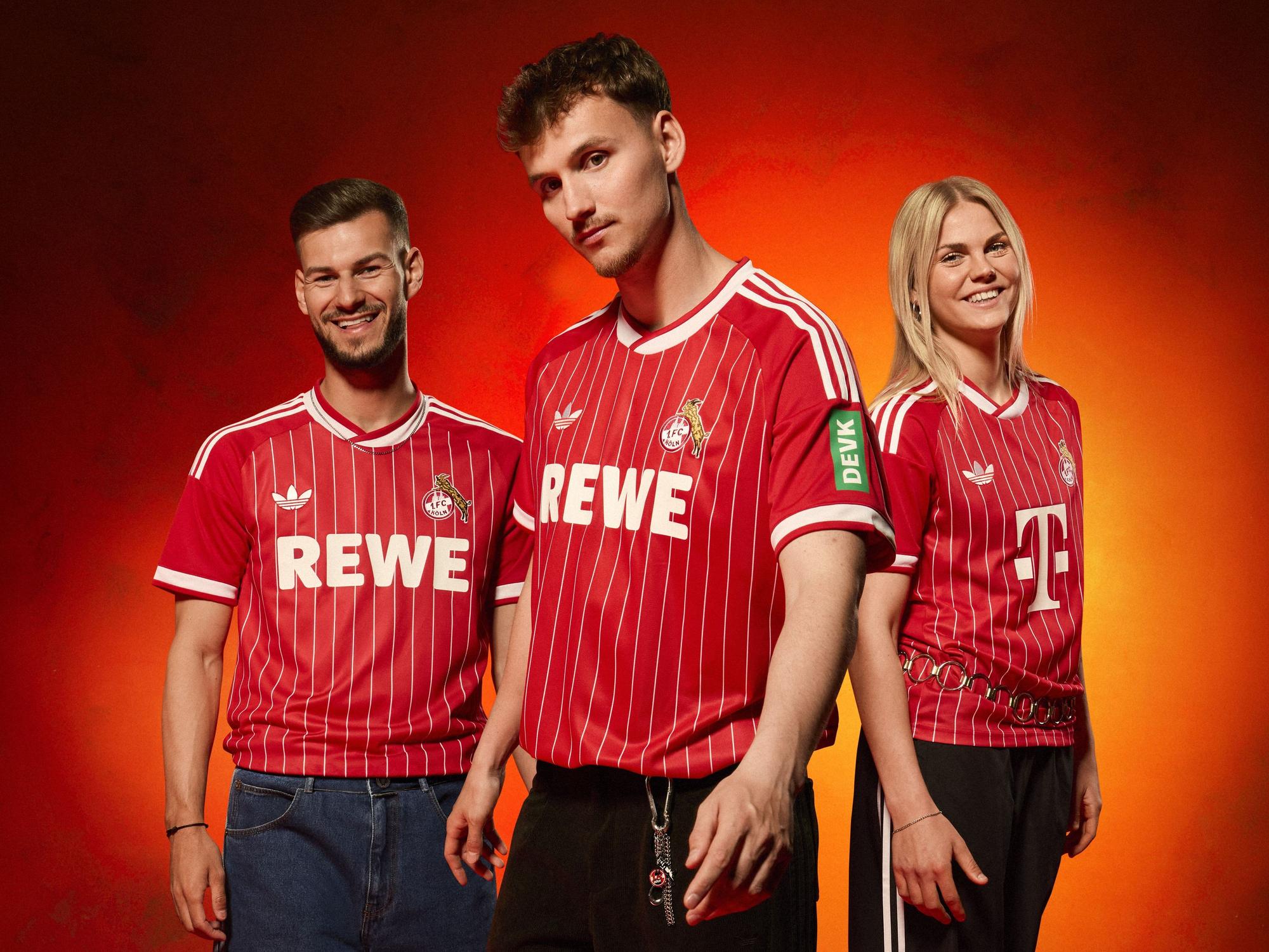 Präsentation des Auswärtstrikots 26/27 des 1. FC Köln.
