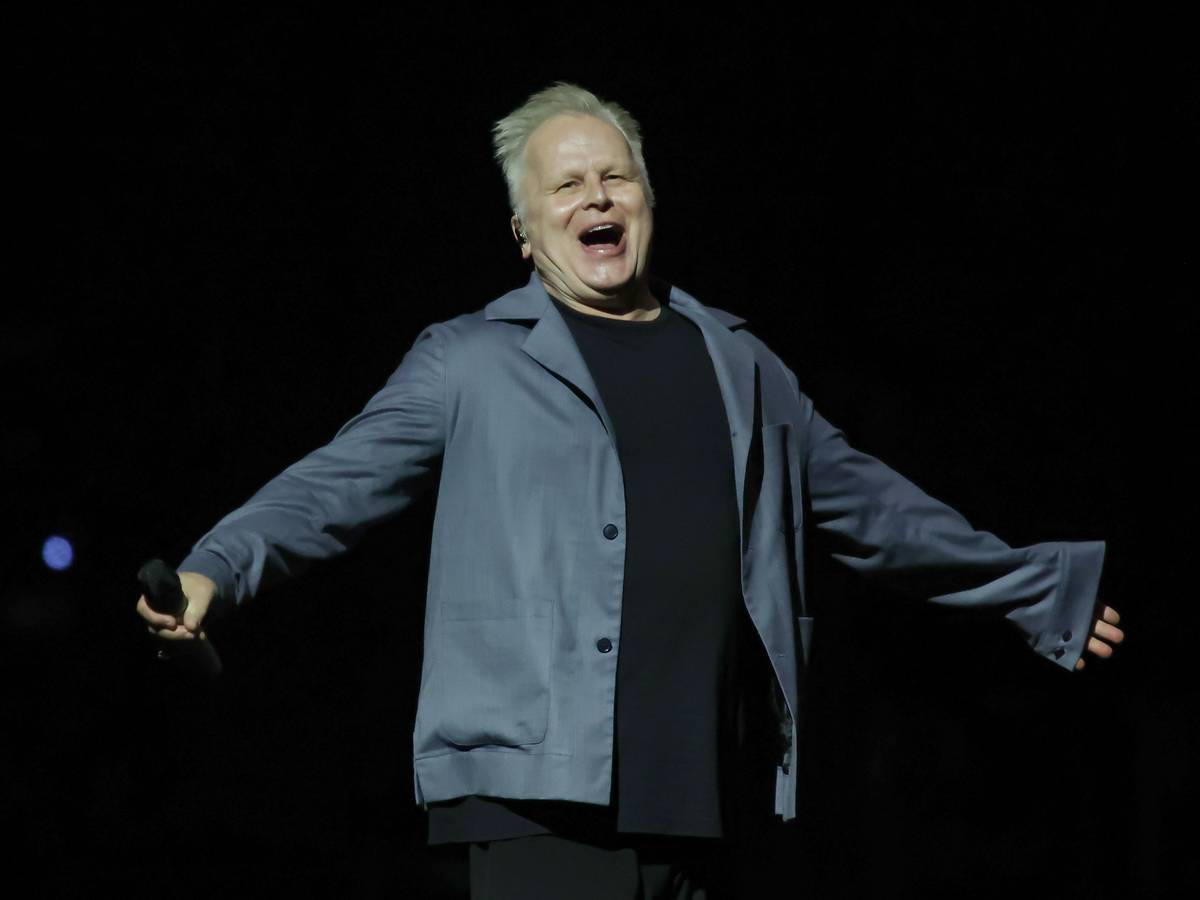 Herbert Grönemeyer in der Kölner Lanxess-Arena.