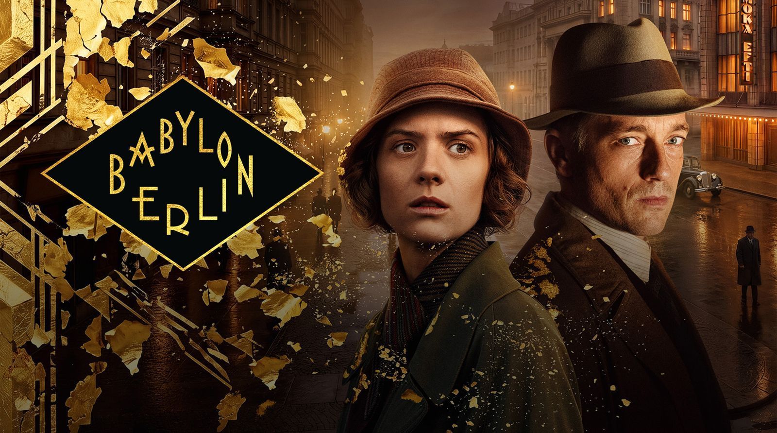 Die fünfte Staffel der Serie „Babylon Berlin“ ist ab dem 10. September in der ARD-Mediathek abrufbar. Liv Lisa Fries und Volker Bruch sind in den Hauptrollen zu sehen. (Bild:  Frédéric Batier/X Filme Creative Pool/ARD Degeto Film/WDR/SWR/HR/Radio Bremen/Beta Film/BDA Creative)