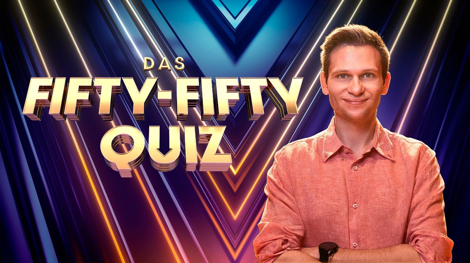 Fünf Folgen von „Das Fifty-Fifty Quiz“ unter der Moderation von Fabian Köster gehen ab Sonntag, 2. August, im NDR und in der ARD Mediathek zu sehen.  (Bild: NDR/René Schiffer,)
