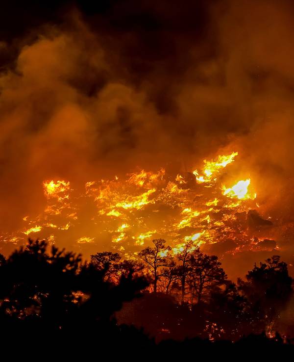 Ein Waldbrand auf der griechischen Insel Kreta. (Archivbild)