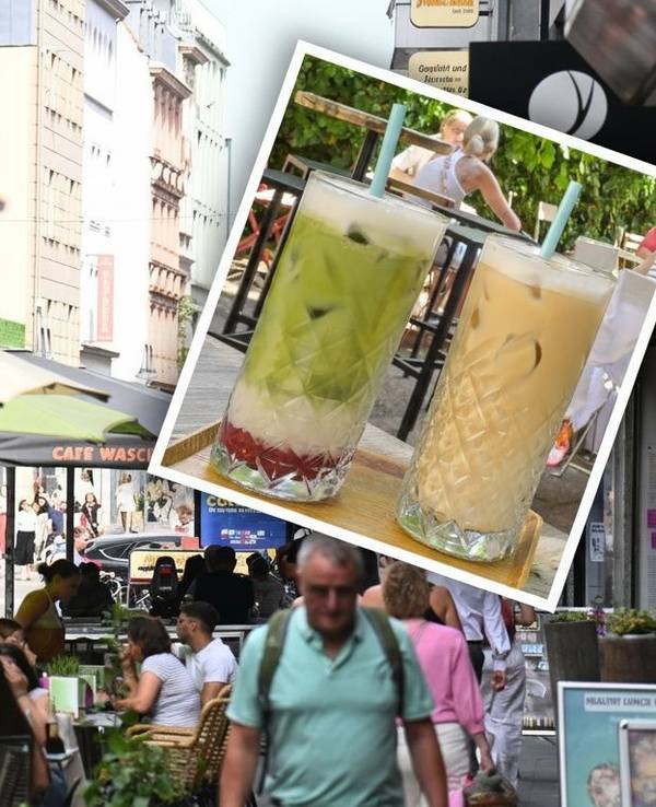 Die Ehrenstraße in Köln. Hier gibt es zahlreiche Matcha-Läden.