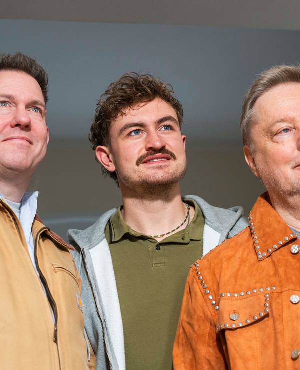 Nikolai Kaeßmann, Freddy Ovens und Gerald Dellmann von der Band Gänsehaut.