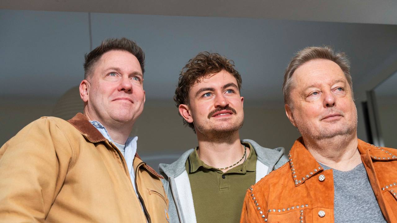 Nikolai Kaeßmann, Freddy Ovens und Gerald Dellmann von der Band Gänsehaut.