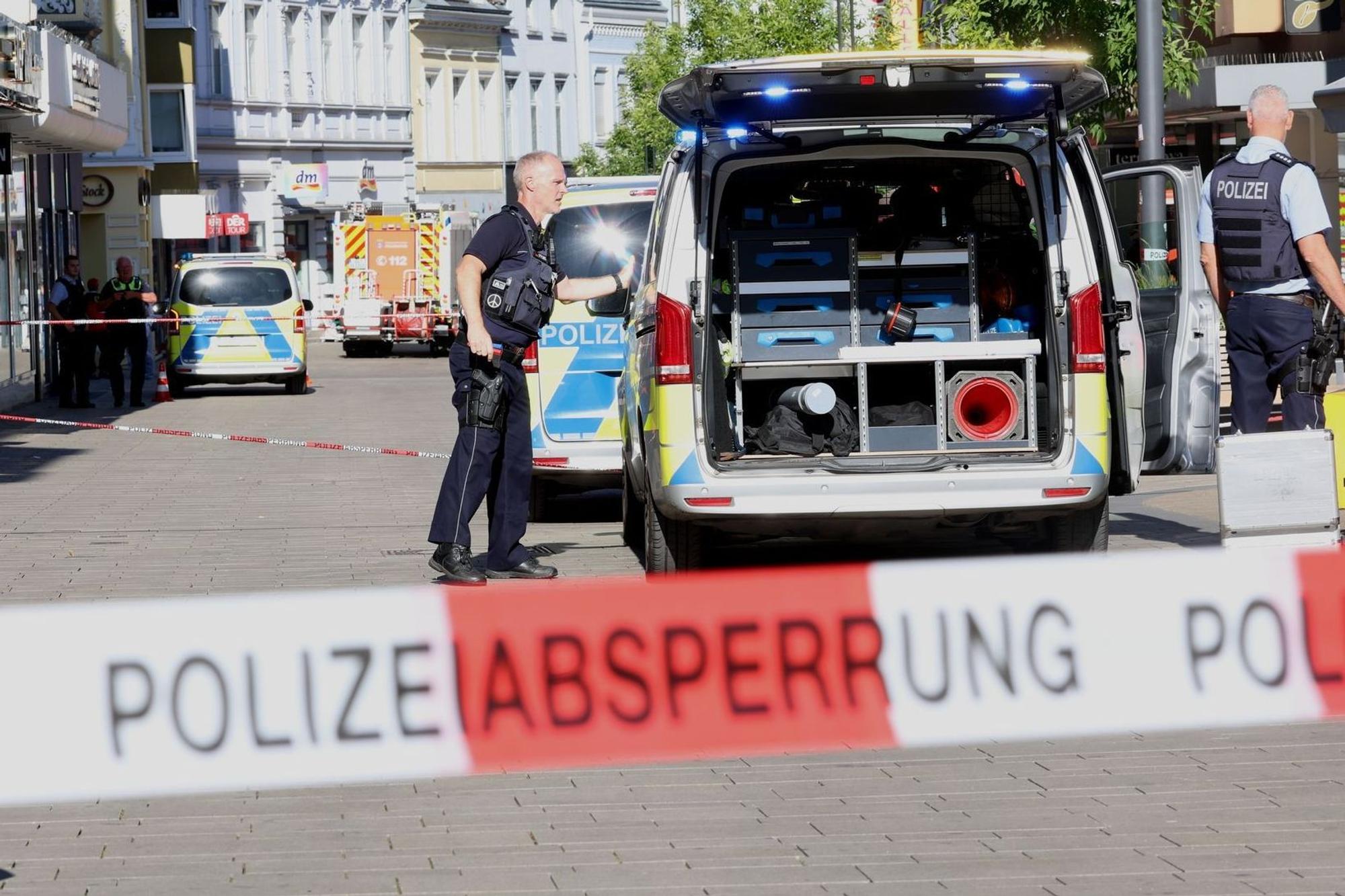 Schussgeräusche in Solingen