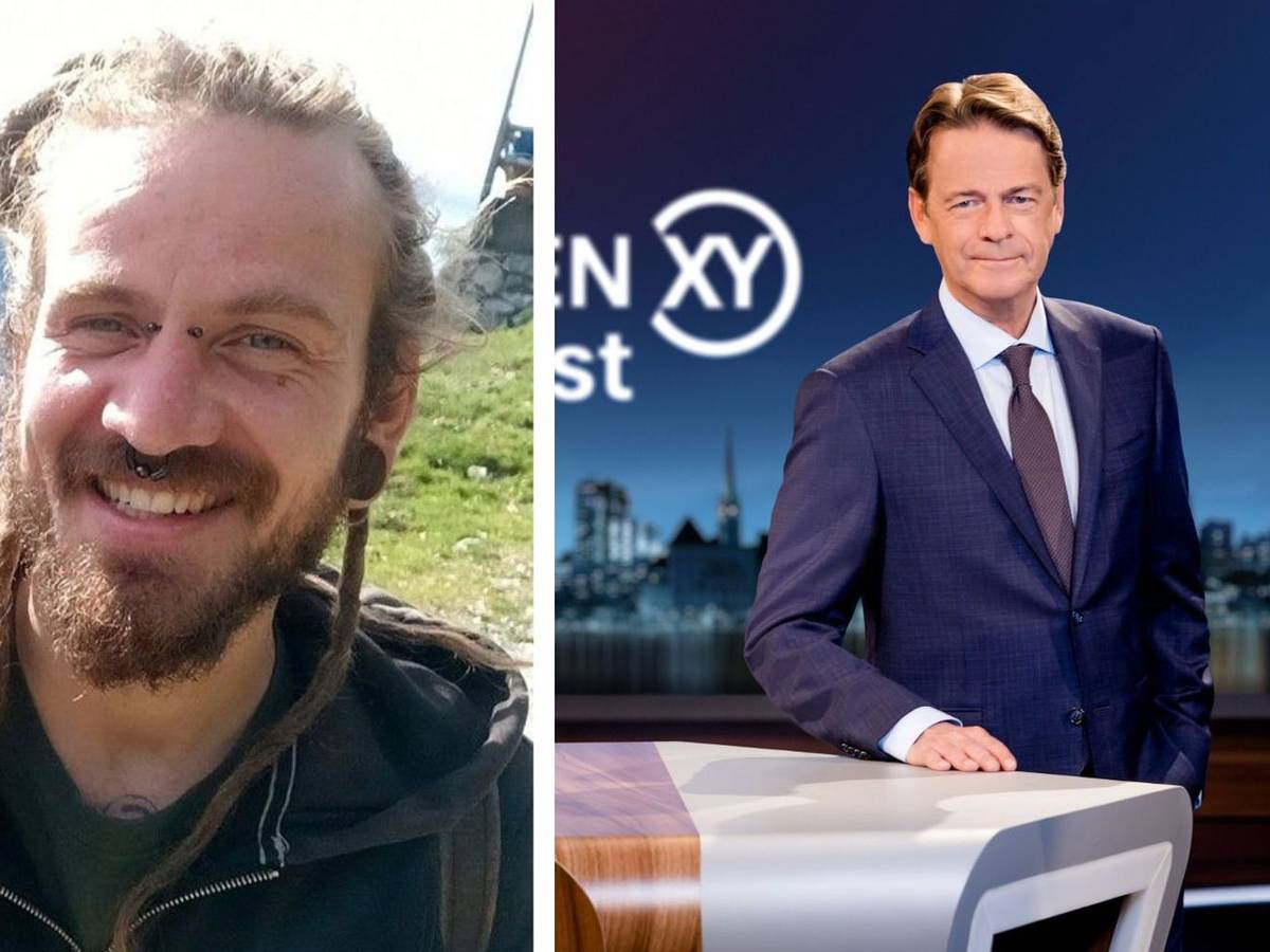 Daniel Emminger (links) wurde auf seiner Farm im Allgäu erschossen. Rudi Cerne stellte den Fall am Mittwoch bei „Aktenzeichen XY ... ungelöst“ vor. (Bild: Kriminalpolizei Memmingen / ZDF / Nadine Rupp (Collage))