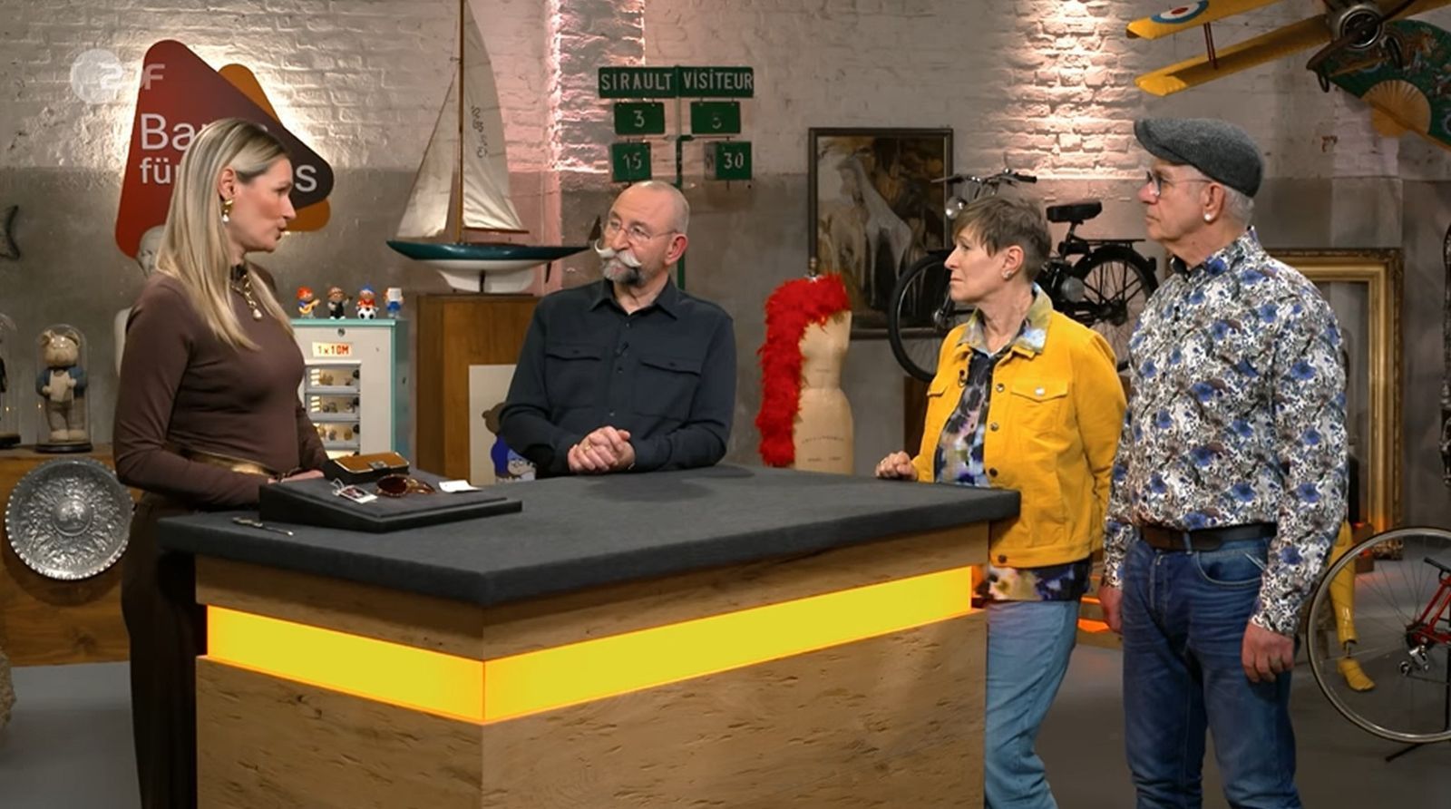 Statt der zunächst erhofften 50 bis 80 Euro sah die Expertin dennoch 200 bis 250 Euro als realistisch an. (Bild: ZDF)